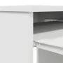 Escritorio blanco 86x49x76 cm madera de ingeniería de , Escritorios - Ref: Foro24-861823, Precio: 99,74 €, Descuento: %