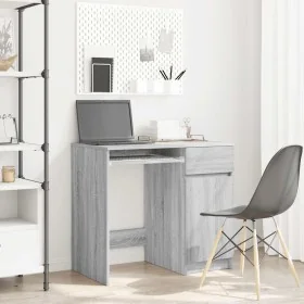 Escritorio Sonoma gris 86x49x76 cm madera de ingeniería by , Desks - Ref: Foro24-861828, Price: 96,91 €, Discount: %