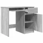 Escritorio Sonoma gris 86x49x76 cm madera de ingeniería de , Escritorios - Ref: Foro24-861828, Precio: 96,86 €, Descuento: %