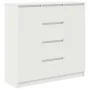 Aparador con cajones blanco 100,5x35x98,5 cm madera ingeniería von , Sideboards - Ref: Foro24-3328453, Preis: 161,38 €, Rabat...
