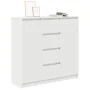 Aparador con cajones blanco 100,5x35x98,5 cm madera ingeniería von , Sideboards - Ref: Foro24-3328453, Preis: 161,38 €, Rabat...