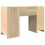 Escritorio roble Sonoma 120x42x76 cm madera de ingeniería de , Escritorios - Ref: Foro24-861816, Precio: 103,62 €, Descuento: %