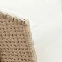 Sofá de jardín con cojines ratán sintético beige von , Outdoor-Sofas - Ref: Foro24-4104125, Preis: 312,89 €, Rabatt: %