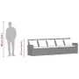 Sofá de jardín con cojines 5 plazas ratán sintético marrón by , Garden sets - Ref: Foro24-4104119, Price: 336,91 €, Discount: %