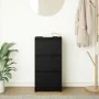 Aparador de madera de roble negro 37,5x35x76 cm von , Sideboards - Ref: Foro24-861725, Preis: 65,91 €, Rabatt: %