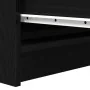 Aparador de madera de roble negro 37,5x35x76 cm von , Sideboards - Ref: Foro24-861725, Preis: 65,91 €, Rabatt: %
