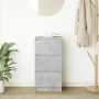 Aparador de madera de ingeniería gris hormigón 37,5x35x76 cm de , Aparadores - Ref: Foro24-861727, Precio: 63,22 €, Descuento: %