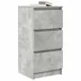 Aparador de madera de ingeniería gris hormigón 37,5x35x76 cm de , Aparadores - Ref: Foro24-861727, Precio: 63,22 €, Descuento: %