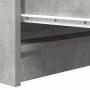Aparador de madera de ingeniería gris hormigón 37,5x35x76 cm de , Aparadores - Ref: Foro24-861727, Precio: 63,22 €, Descuento: %