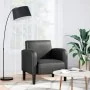 Sillón con reposabrazos cuero sintética negro 54 cm von , Sessel - Ref: Foro24-4100529, Preis: 158,95 €, Rabatt: %