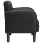 Sillón con reposabrazos cuero sintética negro 54 cm von , Sessel - Ref: Foro24-4100529, Preis: 158,95 €, Rabatt: %