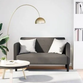 Sofá Loveseat gris claro 109 cm tejido de pana by , Sofas - Ref: Foro24-4100522, Price: 170,83 €, Discount: %