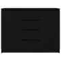 Aparador con cajones roble negro 100,5x35x76 cm de , Aparadores - Ref: Foro24-3328445, Precio: 142,90 €, Descuento: %