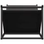 Leñero negro 70x43x34,5 cm Acero laminado en frío von , Brennholztaschen und -halter - Ref: Foro24-864173, Preis: 56,89 €, Ra...