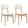 Sillas de comedor con cojines 2uds madera maciza natural caucho von , Essstühle - Ref: Foro24-4102525, Preis: 154,29 €, Rabat...