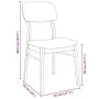 Sillas de comedor con cojines 2uds madera maciza natural caucho von , Essstühle - Ref: Foro24-4102525, Preis: 154,29 €, Rabat...