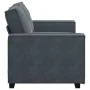 Sofá de 2 plazas de terciopelo gris oscuro 120 cm von , Sofas - Ref: Foro24-4105011, Preis: 230,42 €, Rabatt: %
