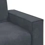 Sofá de 2 plazas de terciopelo gris oscuro 120 cm von , Sofas - Ref: Foro24-4105011, Preis: 230,42 €, Rabatt: %