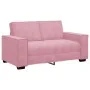 Sofá de 2 plazas terciopelo rosa 120 cm by , Sofas - Ref: Foro24-4105013, Price: 224,89 €, Discount: %