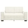 Sofá de 2 plazas terciopelo color crema 120 cm by , Sofas - Ref: Foro24-4105018, Price: 207,72 €, Discount: %