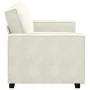 Sofá de 2 plazas terciopelo color crema 120 cm by , Sofas - Ref: Foro24-4105018, Price: 207,72 €, Discount: %