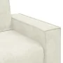 Sofá de 2 plazas terciopelo color crema 120 cm by , Sofas - Ref: Foro24-4105018, Price: 207,72 €, Discount: %