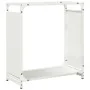 Leñero blanco 60x28x65 cm Acero laminado en frío von , Brennholztaschen und -halter - Ref: Foro24-864200, Preis: 54,34 €, Rab...