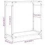 Leñero verde oliva 60x28x65 cm Acero laminado en frío by , Firewood bags and holders - Ref: Foro24-864202, Price: 54,34 €, Di...