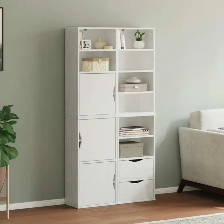 Armarios auxiliares 4 uds "ODDA" blanco 40x24x79 cm by , Sideboards - Ref: Foro24-3365353, Price: 211,51 €, Discount: %