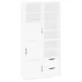 Armarios auxiliares 4 uds "ODDA" blanco 40x24x79 cm by , Sideboards - Ref: Foro24-3365353, Price: 211,51 €, Discount: %