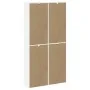Armarios auxiliares 4 uds "ODDA" blanco 40x24x79 cm by , Sideboards - Ref: Foro24-3365353, Price: 211,51 €, Discount: %