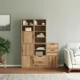 Armarios auxiliares 5 uds "ODDA" 40x24x79 cm Madera maciza pino de , Aparadores - Ref: Foro24-3365358, Precio: 262,82 €, Desc...