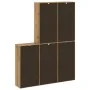 Armarios auxiliares 5 uds "ODDA" 40x24x79 cm Madera maciza pino de , Aparadores - Ref: Foro24-3365358, Precio: 262,82 €, Desc...