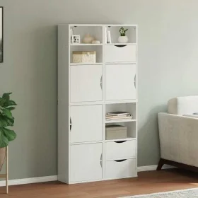 Armarios auxiliares 4 uds "ODDA" blanco 40x24x79 cm von , Sideboards - Ref: Foro24-3365351, Preis: 220,86 €, Rabatt: %