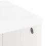 Armarios auxiliares 4 uds "ODDA" blanco 40x24x79 cm by , Sideboards - Ref: Foro24-3365351, Price: 220,86 €, Discount: %