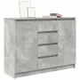 Aparador con cajones gris hormigón 100,5x35x76 cm von , Sideboards - Ref: Foro24-3328447, Preis: 134,87 €, Rabatt: %