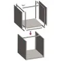 Leñero 40x40x40 cm Acero oxidado by , Firewood bags and holders - Ref: Foro24-864242, Price: 45,53 €, Discount: %