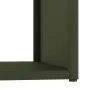 Leñero verde oliva 40x40x40 cm Acero laminado en frío by , Firewood bags and holders - Ref: Foro24-864240, Price: 48,17 €, Di...