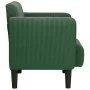 Sillón con reposabrazos verde jungla 54 cm tejido de pana by , Armchairs - Ref: Foro24-4100520, Price: 132,50 €, Discount: %