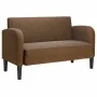 Sofá Loveseat Marrón 110 cm Cuero Sintético von , Sofas - Ref: Foro24-4100541, Preis: 182,15 €, Rabatt: %