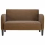 Sofá Loveseat Marrón 110 cm Cuero Sintético von , Sofas - Ref: Foro24-4100541, Preis: 182,15 €, Rabatt: %