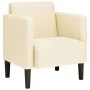 Sillón con reposabrazos color crema 54 cm tejido de pana von , Sessel - Ref: Foro24-4100517, Preis: 130,84 €, Rabatt: %