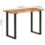 Mesa de comedor madera maciza de acacia 110x50x76 cm de , Mesas de cocina y de comedor - Ref: Foro24-350289, Precio: 253,92 €...