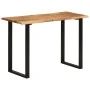 Mesa de comedor madera maciza de acacia 110x50x76 cm de , Mesas de cocina y de comedor - Ref: Foro24-350289, Precio: 253,92 €...