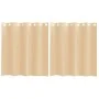 Cortinas de gasa con ojales 2 uds arena by , Curtains and curtains - Ref: Foro24-4102119, Price: 13,23 €, Discount: %