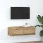 Mueble para TV madera de ingeniería roble artisan 80x31x25,5 cm by , TV Furniture - Ref: Foro24-861524, Price: 58,12 €, Disco...