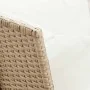 Sofá de jardín con cojines ratán sintético beige de , Conjuntos de jardín - Ref: Foro24-3365332, Precio: 645,79 €, Descuento: %