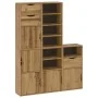 Armarios auxiliares 5 uds "ODDA" 40x24x79 cm Madera maciza pino von , Sideboards - Ref: Foro24-3365364, Preis: 262,42 €, Raba...