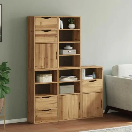 Armarios auxiliares 5 uds "ODDA" 40x24x79 cm Madera maciza pino by , Sideboards - Ref: Foro24-3365366, Price: 261,97 €, Disco...