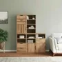 Armarios auxiliares 5 uds "ODDA" 40x24x79 cm Madera maciza pino by , Sideboards - Ref: Foro24-3365366, Price: 261,97 €, Disco...